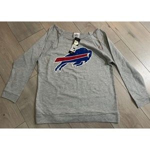 Buffalo Bills Majestic NFL Team Apparel Women Sweatshirt Size S